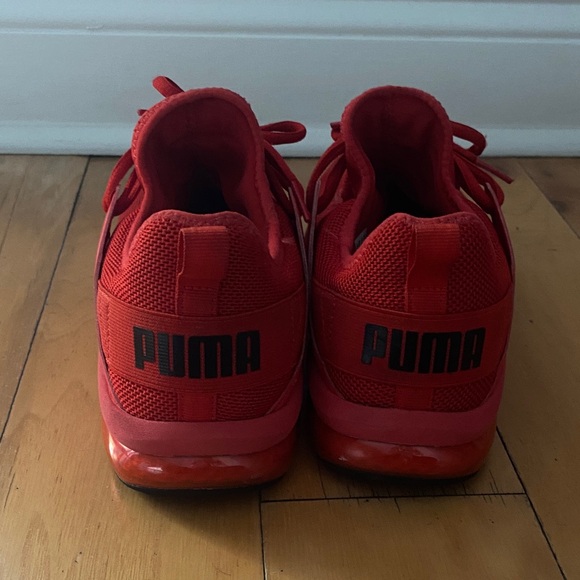 Puma Kids Vibrant Red Sneakers - Picture 3 of 4